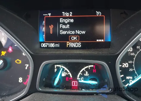 2017 Ford Escape Se из США, поврежденный, VIN 1FMCU9GD9HUA78324